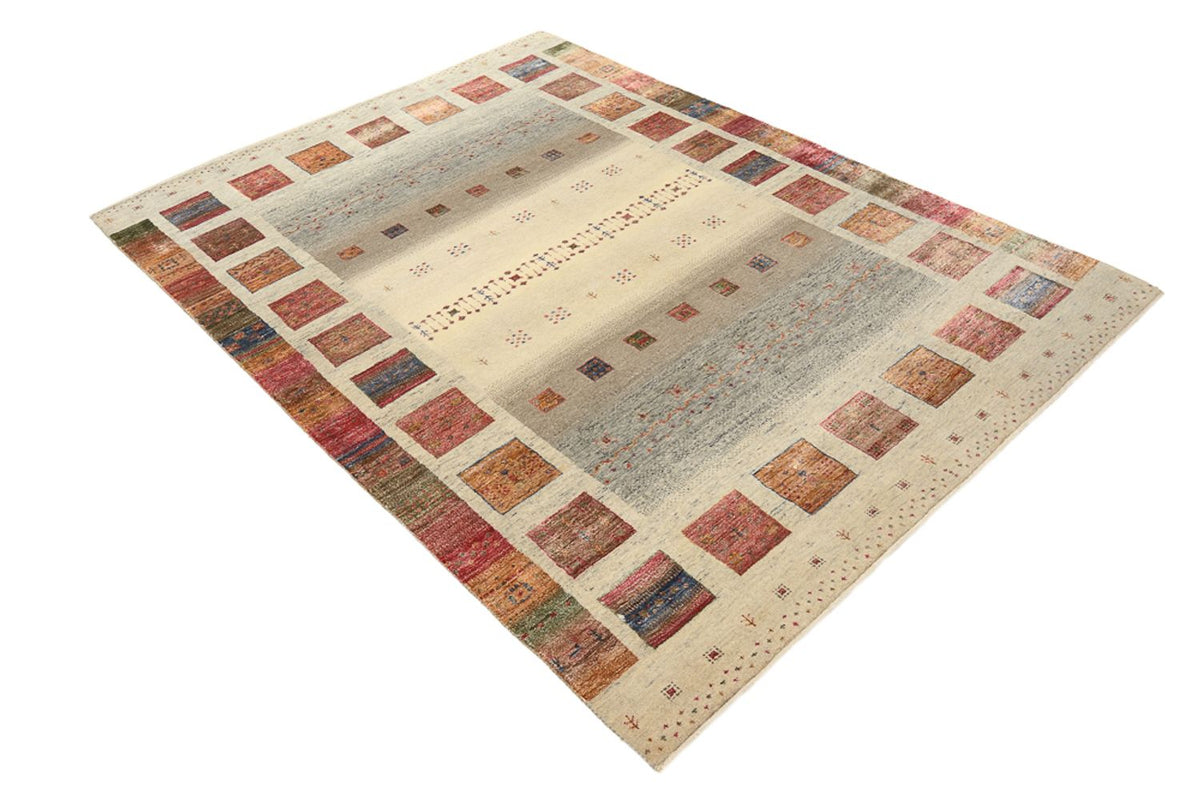 Tappeto Gabbeh - Loribaft Indus - 205 x 157 cm - beige scuro