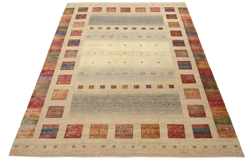 Tappeto Gabbeh - Loribaft Indus - 351 x 254 cm - beige scuro