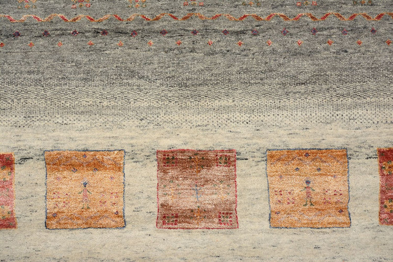 Tappeto Gabbeh - Loribaft Indus - 301 x 207 cm - beige scuro
