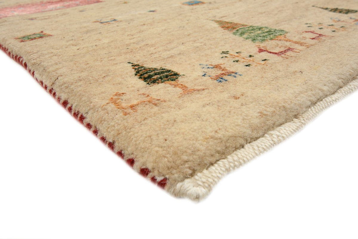 Tappeto Gabbeh - Loribaft Indus - 236 x 205 cm - multicolore
