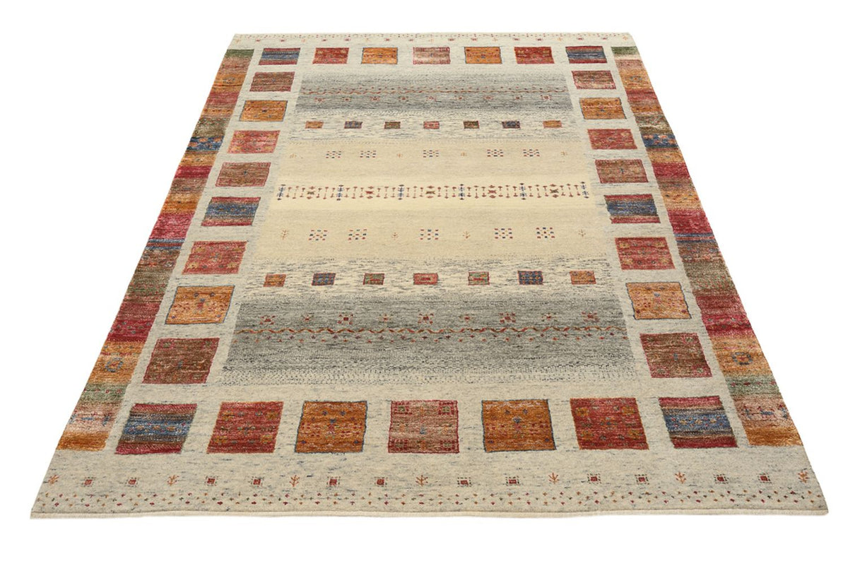 Tappeto Gabbeh - Loribaft Indus - 205 x 154 cm - beige scuro
