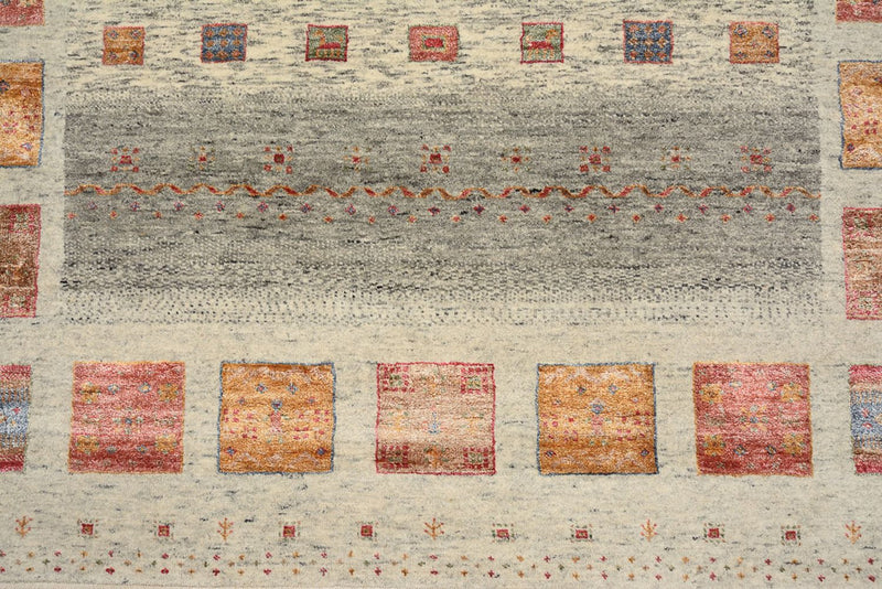 Tappeto Gabbeh - Loribaft Indus - 205 x 154 cm - beige scuro