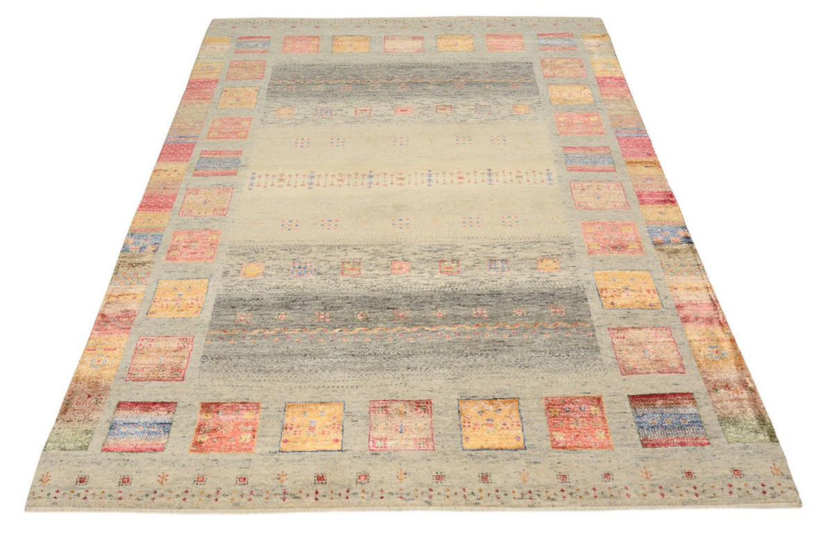 Tappeto Gabbeh - Loribaft Indus - 205 x 154 cm - beige scuro