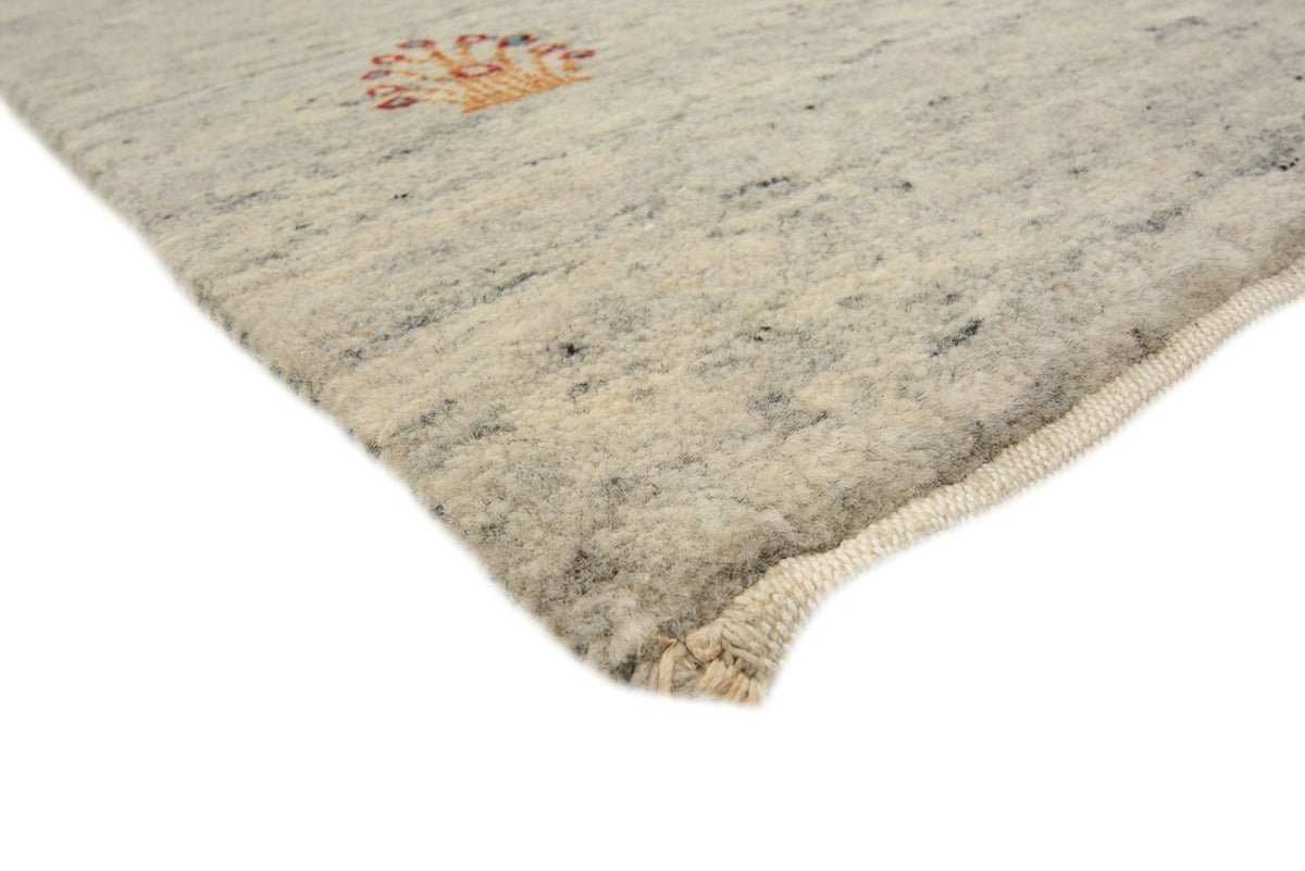 Tappeto corsia Tappeto Gabbeh - Loribaft Indus - 238 x 82 cm - beige scuro