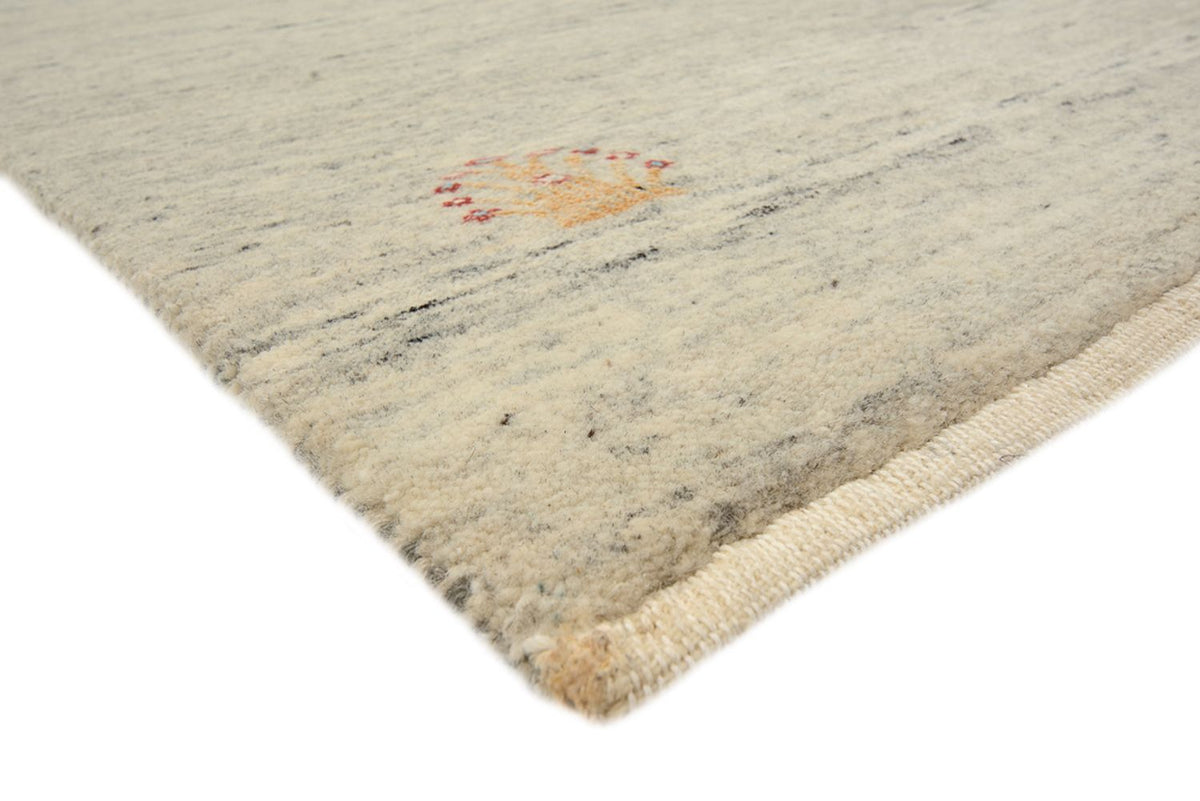 Tappeto corsia Tappeto Gabbeh - Loribaft Indus - 241 x 85 cm - beige scuro