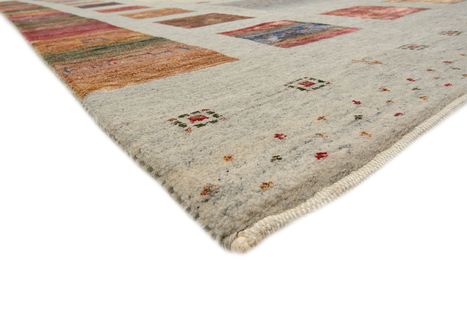 Tappeto Gabbeh - Loribaft Indus - 351 x 251 cm - beige scuro
