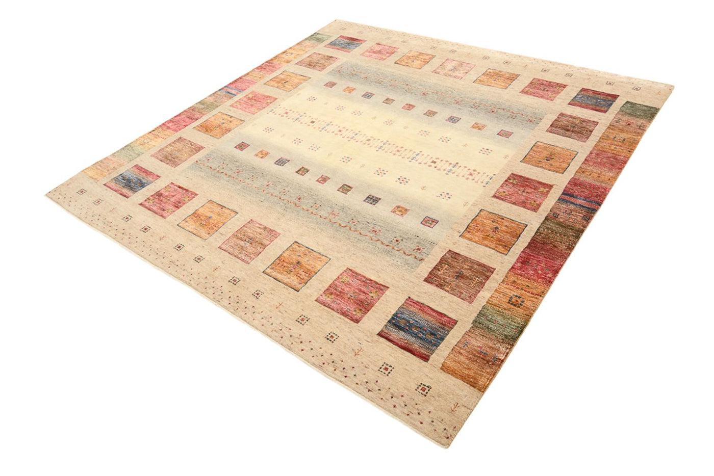 Loribaft Indo Tappeto 204x202cm - Tappeto di lana