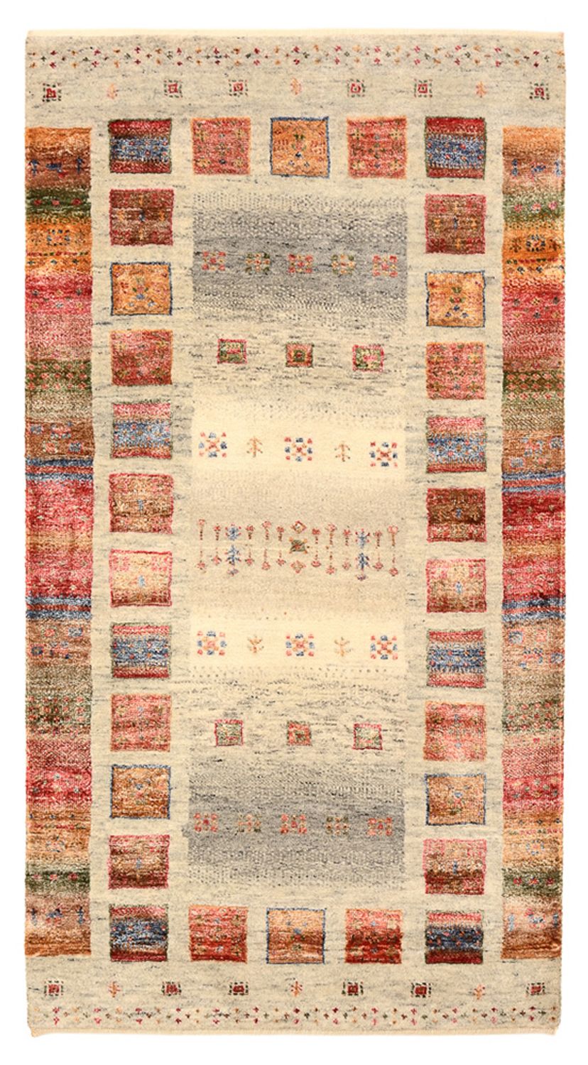 Tappeto Gabbeh - Loribaft Indus - 139 x 74 cm - multicolore