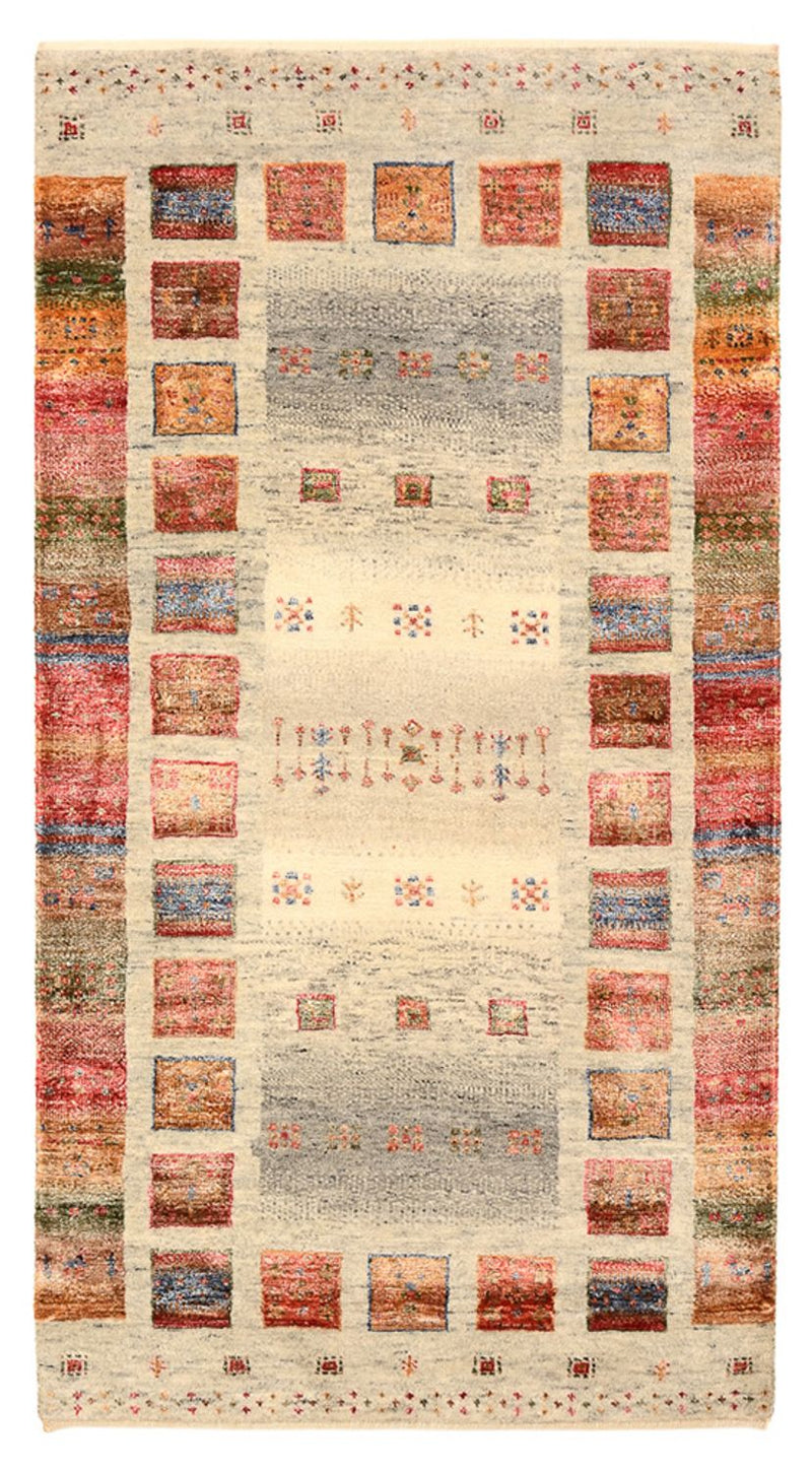 Tappeto Gabbeh - Loribaft Indus - 139 x 74 cm - multicolore