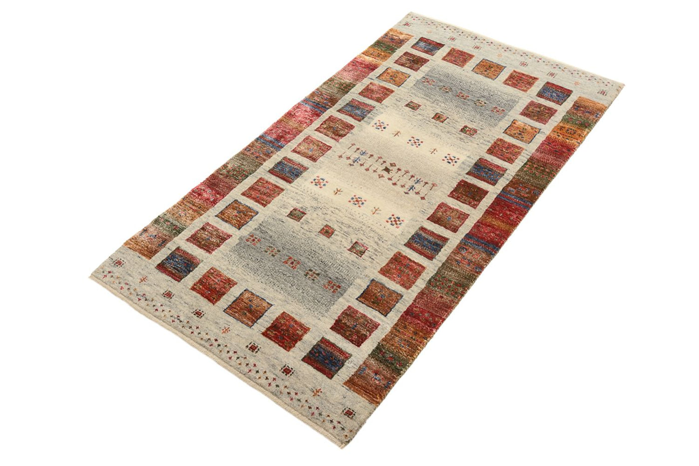 Loribaft Indo Tappeto 139x74cm - Tappeto di lana