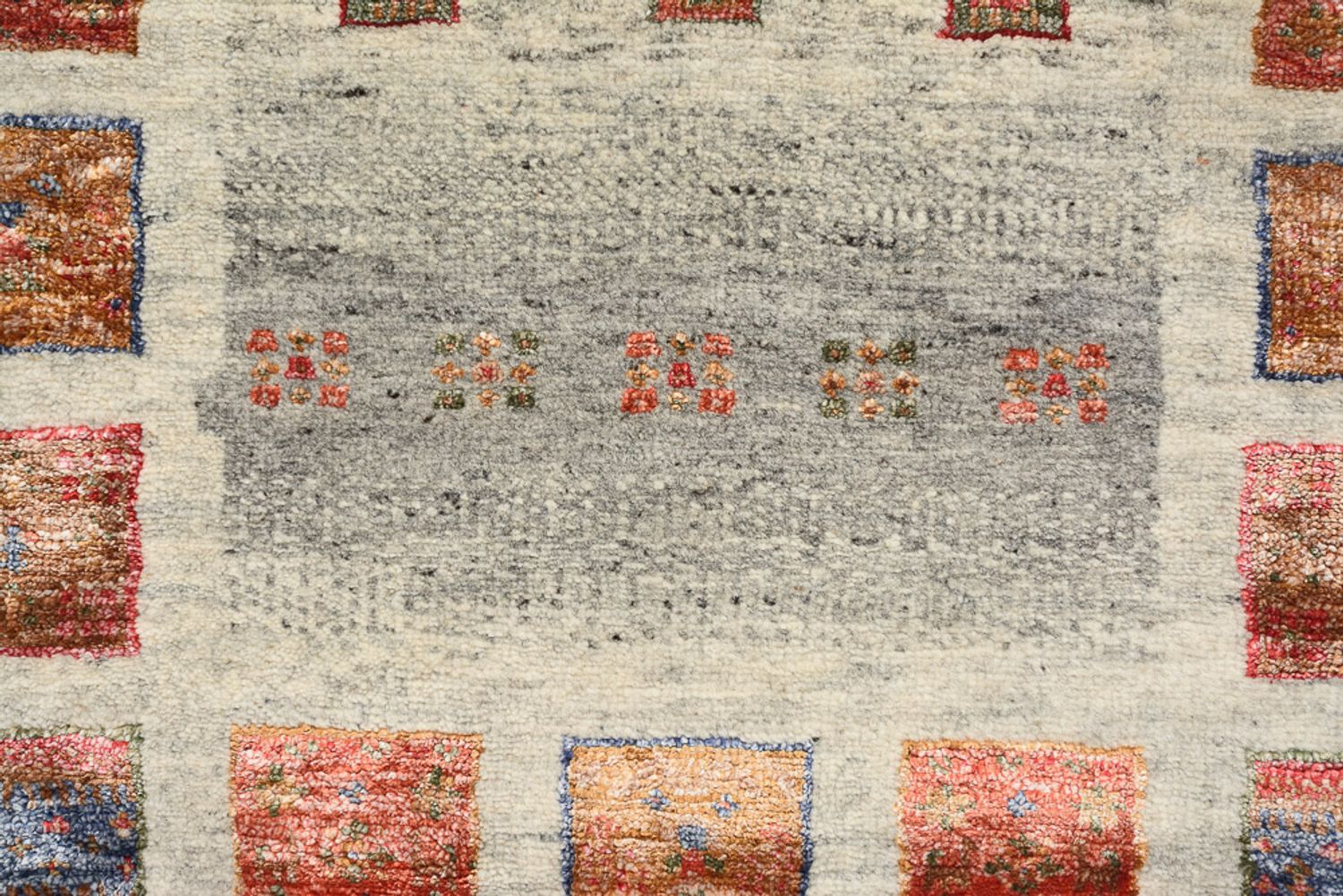 Tappeto Gabbeh - Loribaft Indus - 139 x 74 cm - multicolore