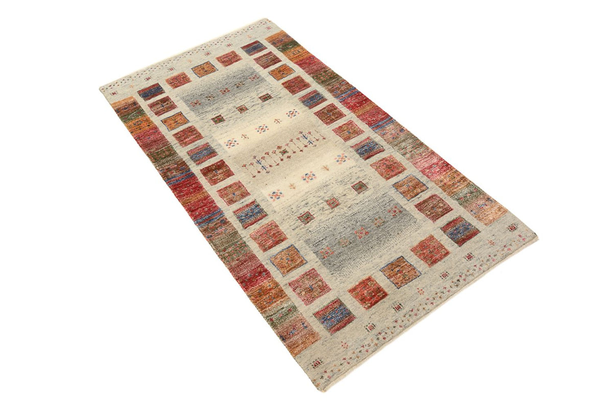 Tappeto Gabbeh - Loribaft Indus - 140 x 75 cm - multicolore