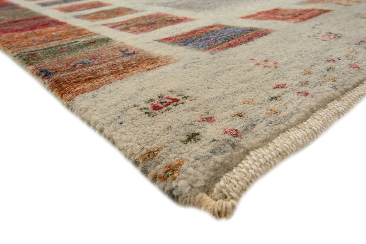 Tappeto Gabbeh - Loribaft Indus - 140 x 75 cm - multicolore