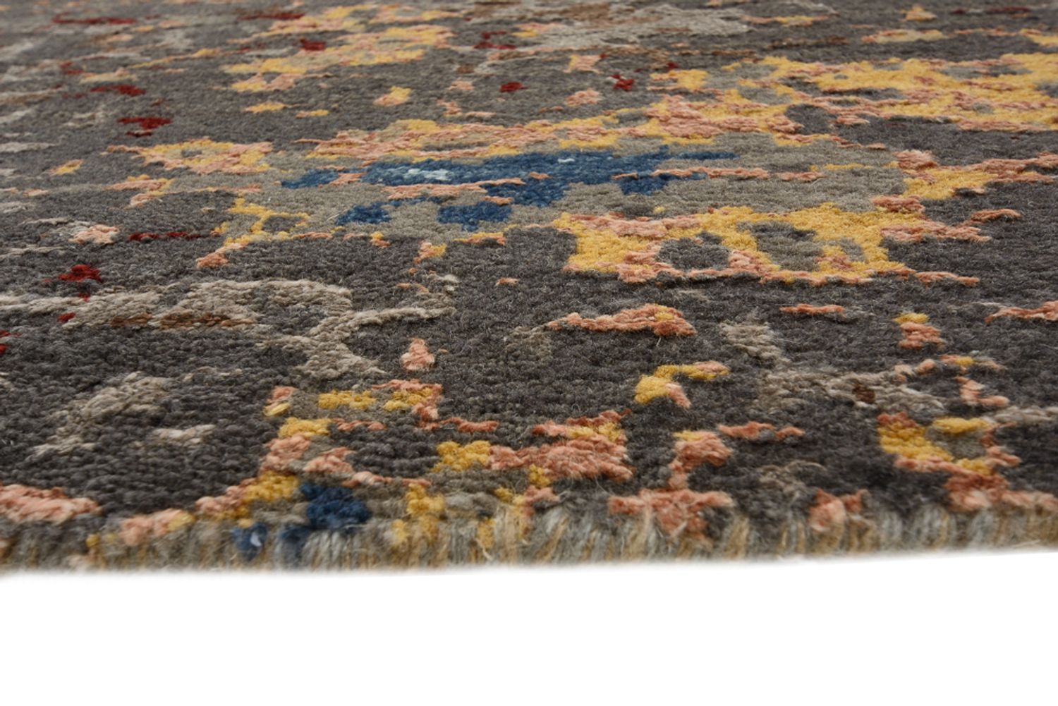 Tappeto di design rotondo  - 182 x 180 cm - multicolore