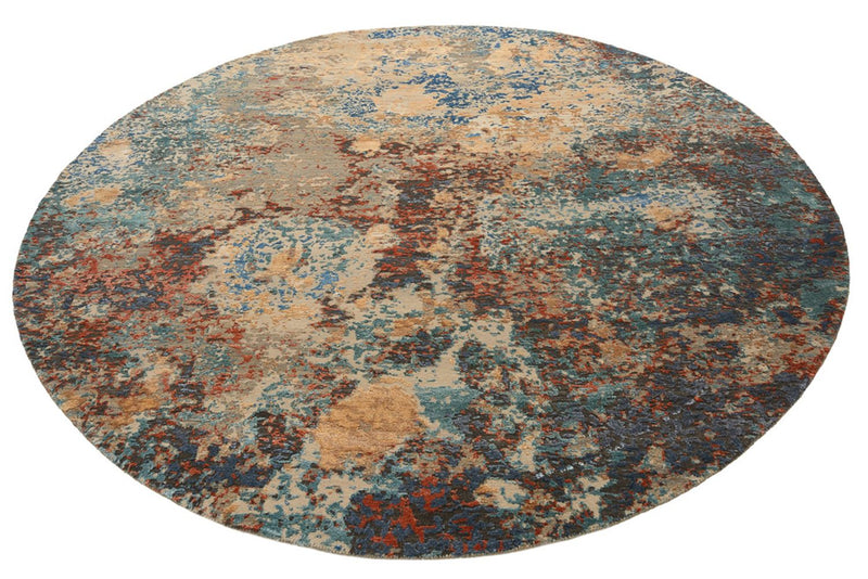 Tappeto di design - 241 x 239 cm - multicolore