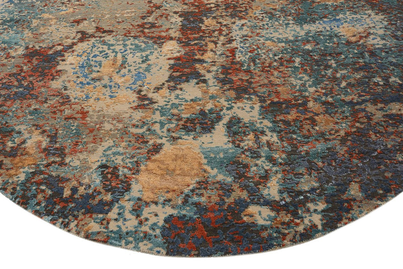Tappeto di design - 241 x 239 cm - multicolore