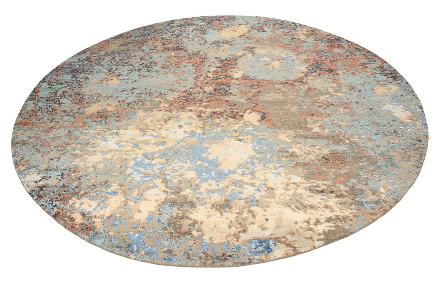 Tappeto di design - 241 x 239 cm - multicolore