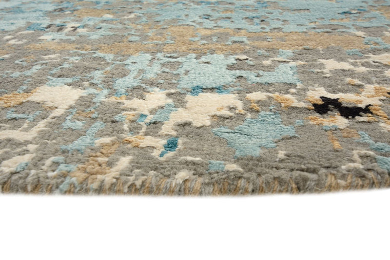 Tappeto di design rotondo  - 179 x 176 cm - multicolore