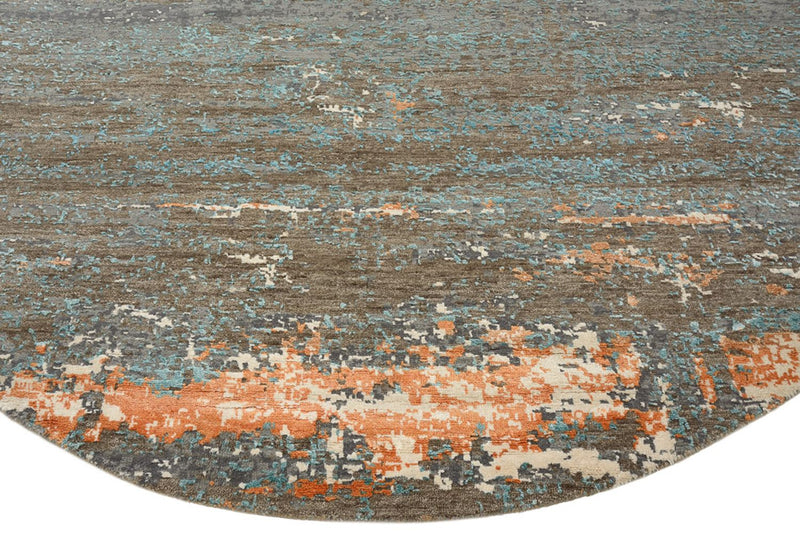 Tappeto di design - 242 x 240 cm - multicolore