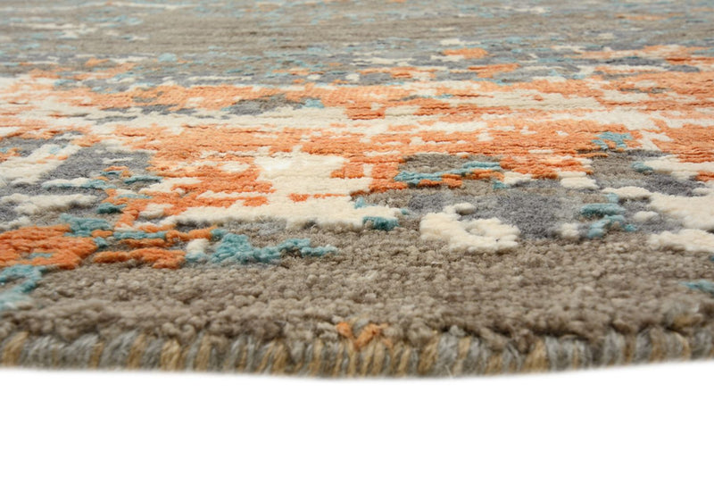 Tappeto di design - 242 x 240 cm - multicolore