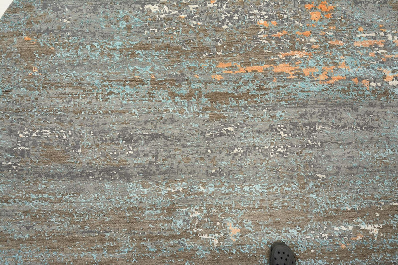 Tappeto di design - 242 x 240 cm - multicolore