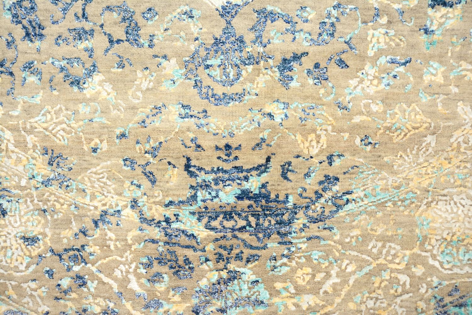 Tappeto di design rotondo  - 201 x 199 cm - multicolore