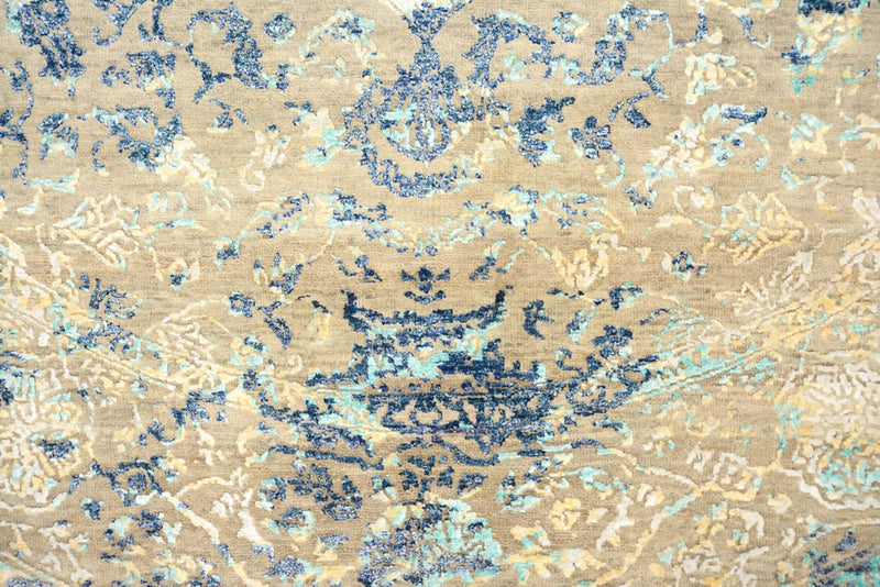 Tappeto di design rotondo  - 201 x 199 cm - multicolore