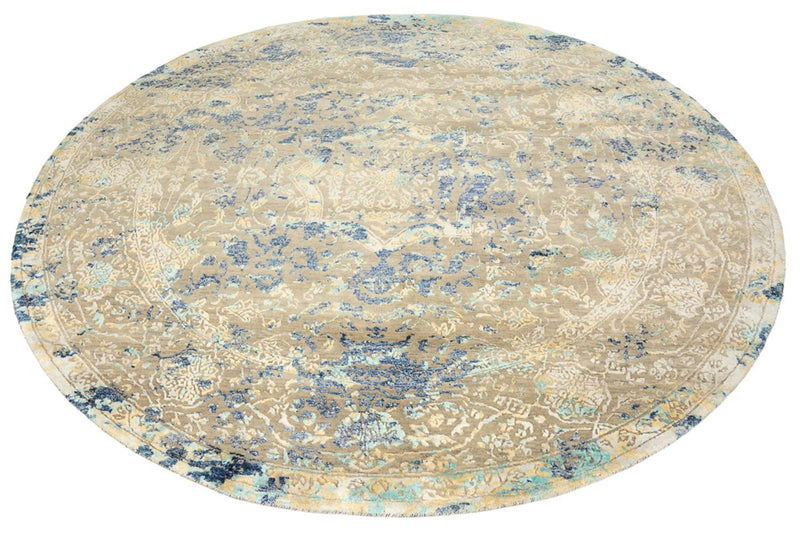 Tappeto di design rotondo  - 201 x 199 cm - multicolore