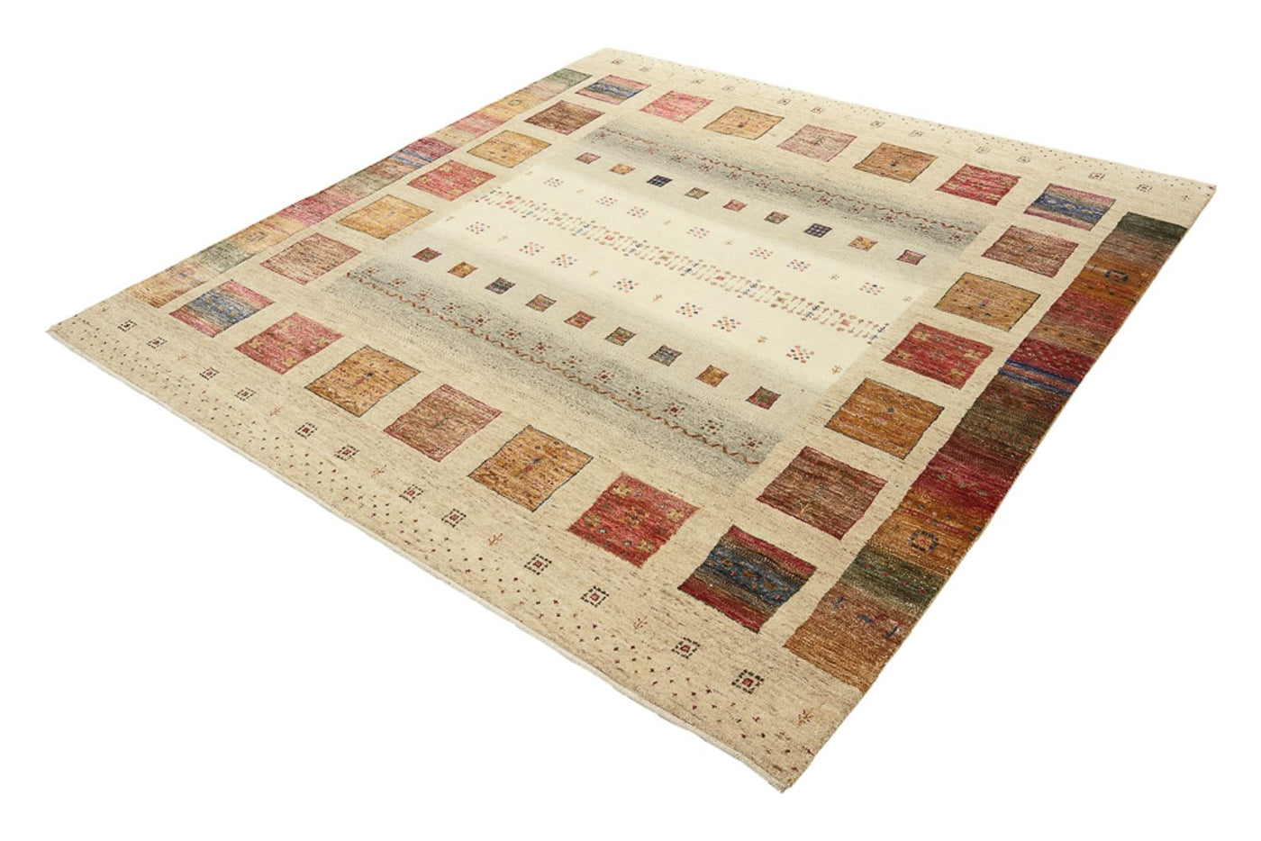 Loribaft Indo Tappeto 205x203cm - Tappeto di lana