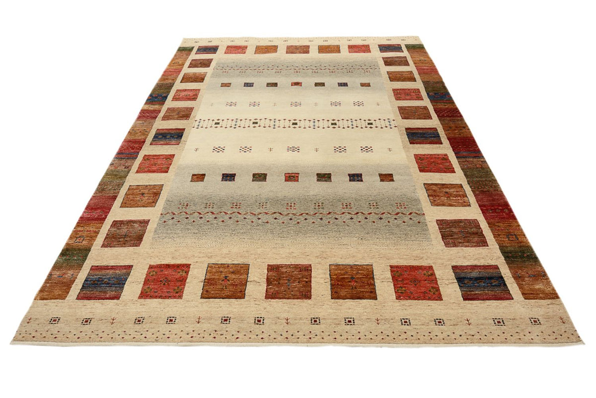 Tappeto Gabbeh - Loribaft Indus - 302 x 206 cm - multicolore