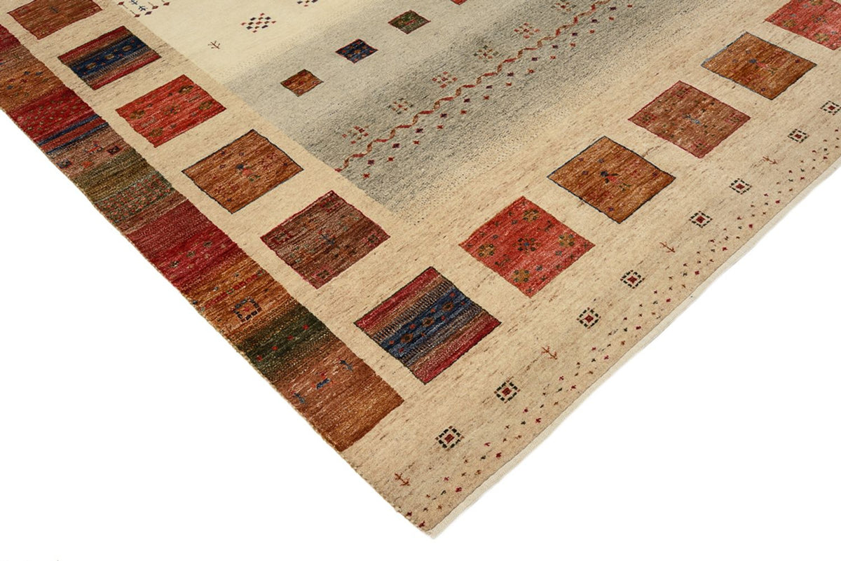 Tappeto Gabbeh - Loribaft Indus - 302 x 206 cm - multicolore