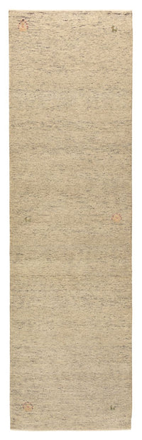 Tappeto corsia Tappeto Gabbeh - Loribaft Indus - 296 x 84 cm - cammello