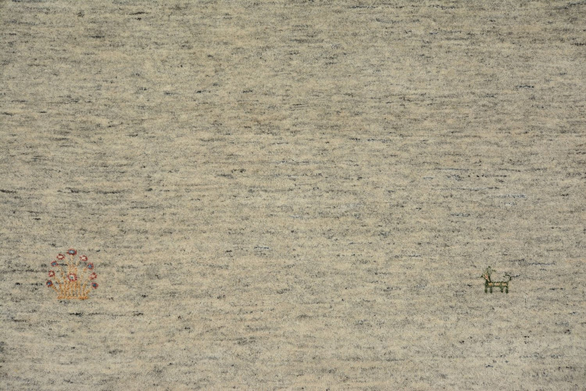 Tappeto corsia Tappeto Gabbeh - Loribaft Indus - 296 x 84 cm - cammello