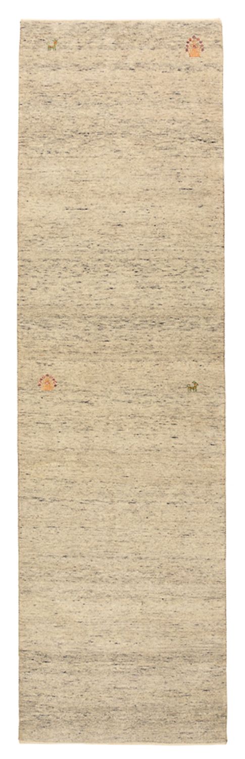 Tappeto corsia Tappeto Gabbeh - Loribaft Indus - 292 x 83 cm - cammello
