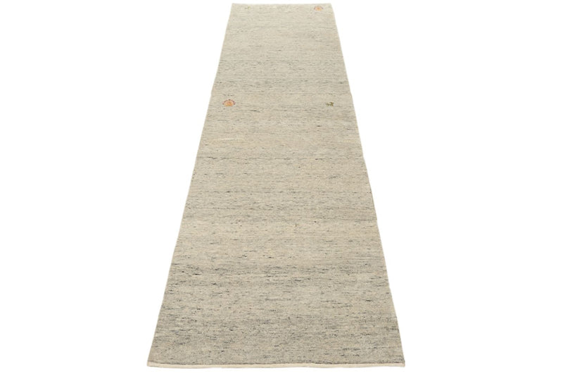 Tappeto corsia Tappeto Gabbeh - Loribaft Indus - 292 x 83 cm - cammello