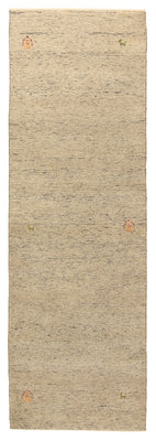 Tappeto corsia Tappeto Gabbeh - Loribaft Indus - 241 x 74 cm - cammello