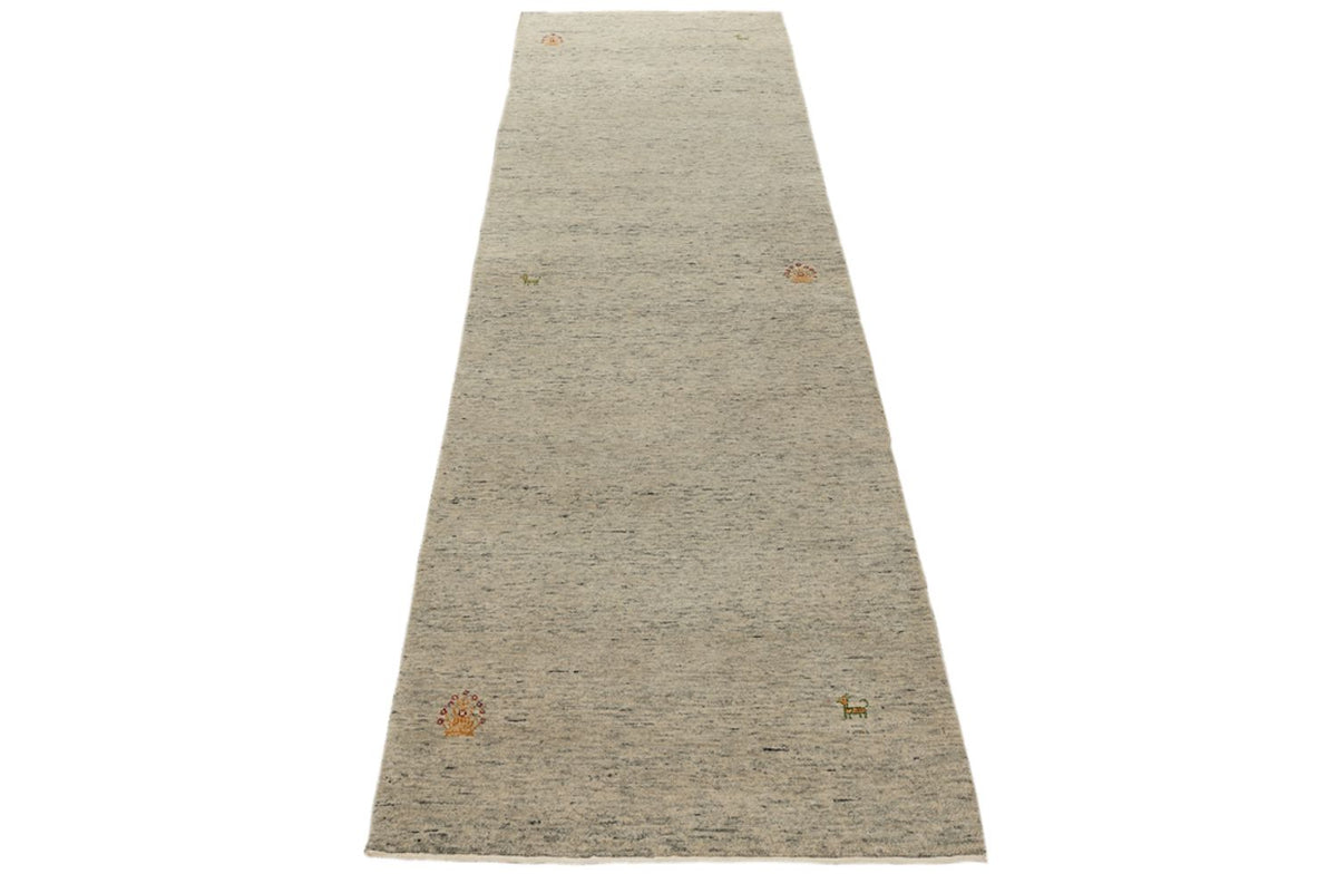 Tappeto corsia Tappeto Gabbeh - Loribaft Indus - 241 x 74 cm - cammello