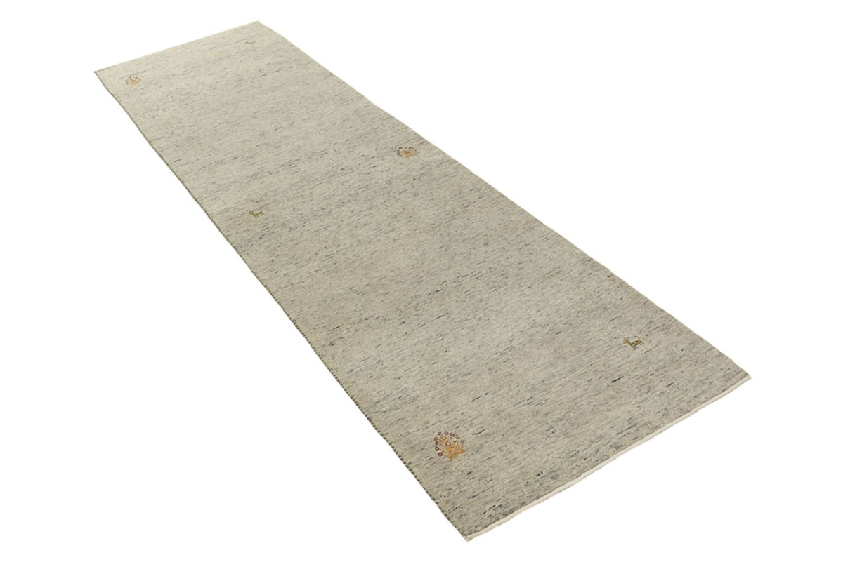 Tappeto corsia Tappeto Gabbeh - Loribaft Indus - 241 x 74 cm - cammello