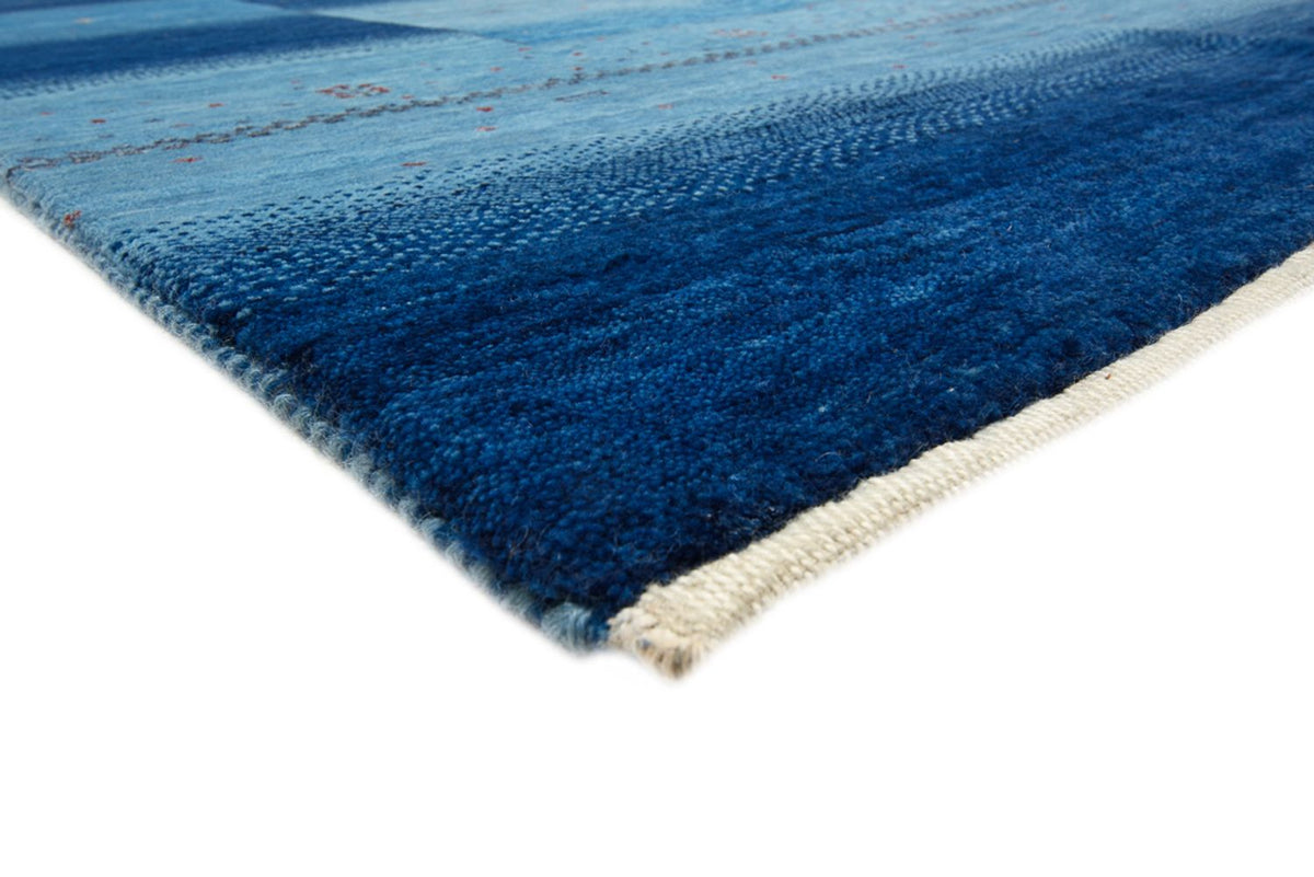 Tappeto Gabbeh - Loribaft Indus - 299 x 250 cm - blu mare