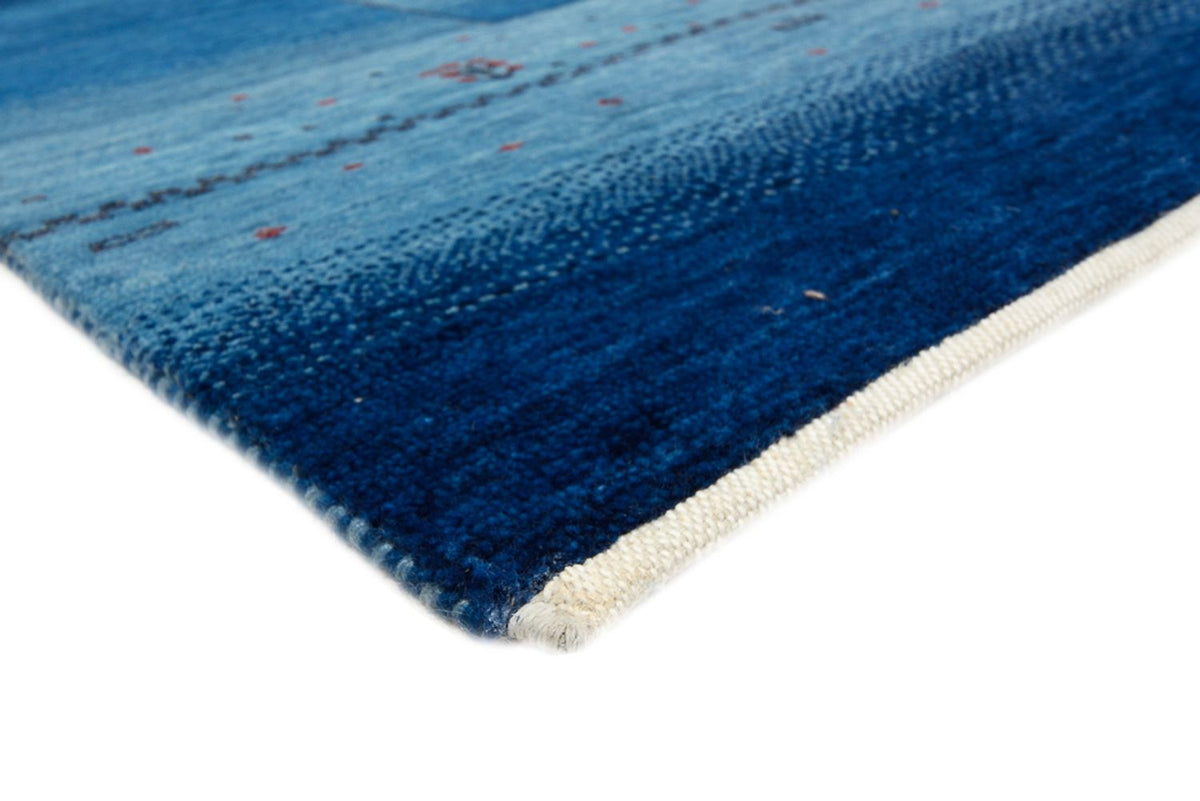 Tappeto Gabbeh - Loribaft Indus - 232 x 177 cm - blu mare