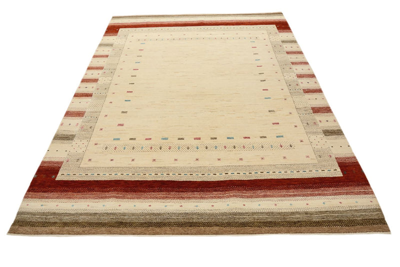Tappeto Gabbeh - Loribaft Indus - 243 x 171 cm - beige chiaro
