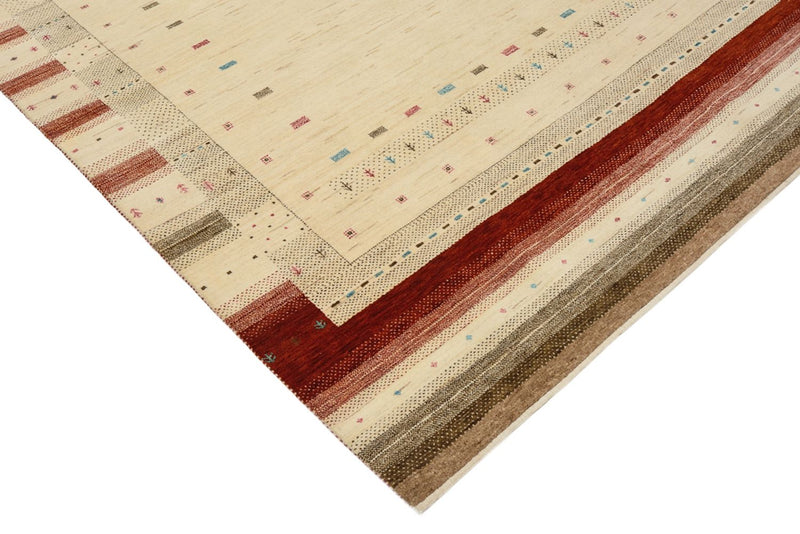 Tappeto Gabbeh - Loribaft Indus - 243 x 171 cm - beige chiaro