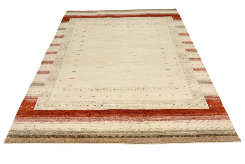 Tappeto Gabbeh - Loribaft Indus - 243 x 171 cm - beige chiaro