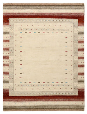 Tappeto Gabbeh - Loribaft Indus - 229 x 174 cm - beige chiaro