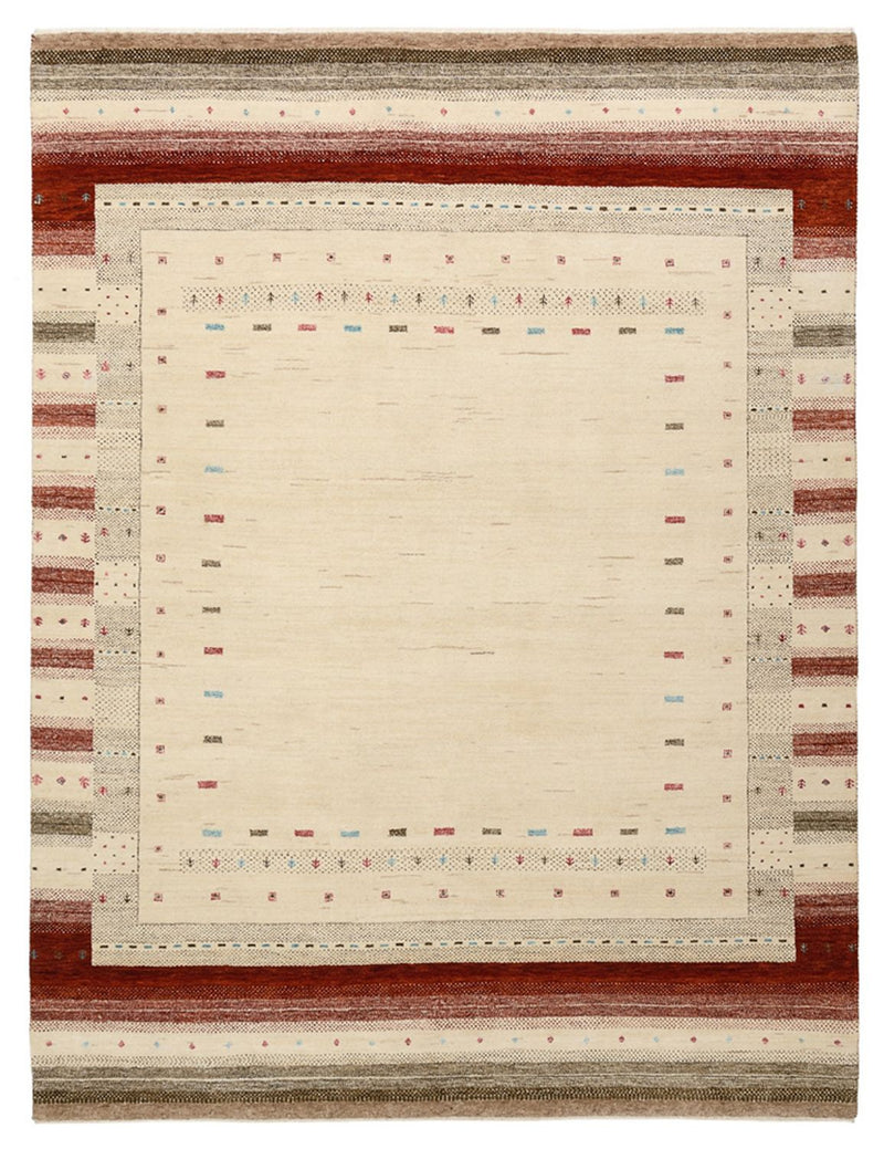 Tappeto Gabbeh - Loribaft Indus - 229 x 174 cm - beige chiaro