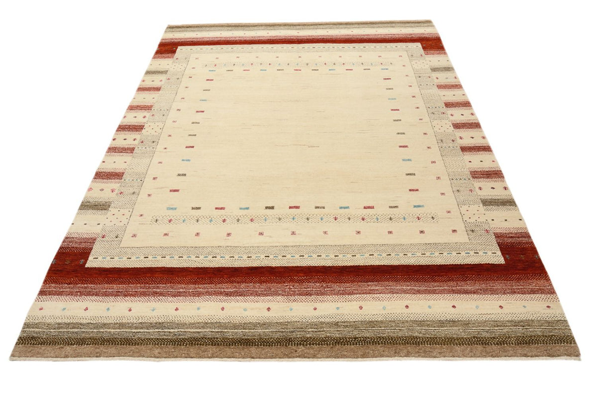 Tappeto Gabbeh - Loribaft Indus - 229 x 174 cm - beige chiaro