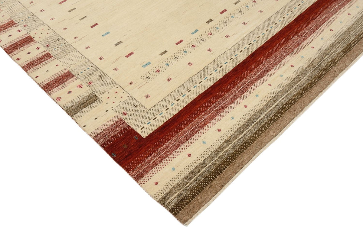 Tappeto Gabbeh - Loribaft Indus - 229 x 174 cm - beige chiaro