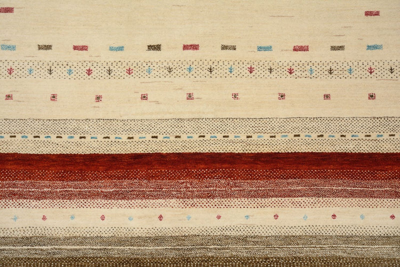 Tappeto Gabbeh - Loribaft Indus - 229 x 174 cm - beige chiaro