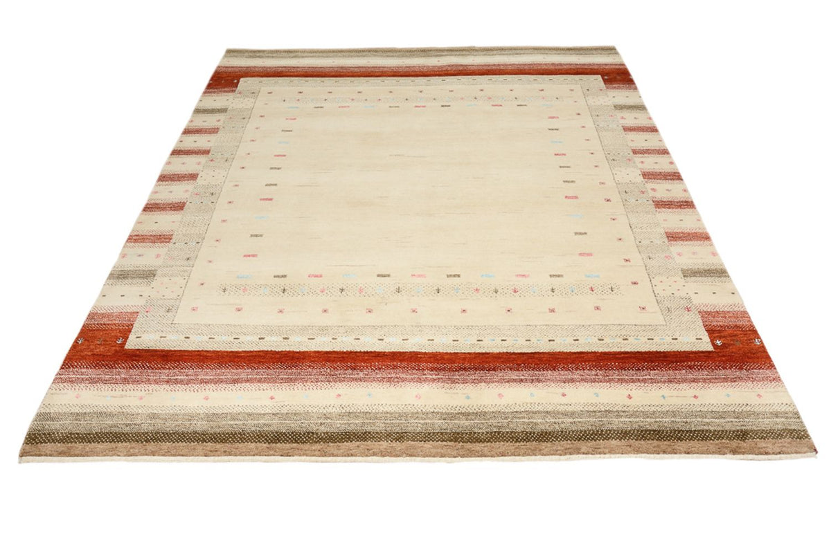 Tappeto Gabbeh - Loribaft Indus - 229 x 174 cm - beige chiaro