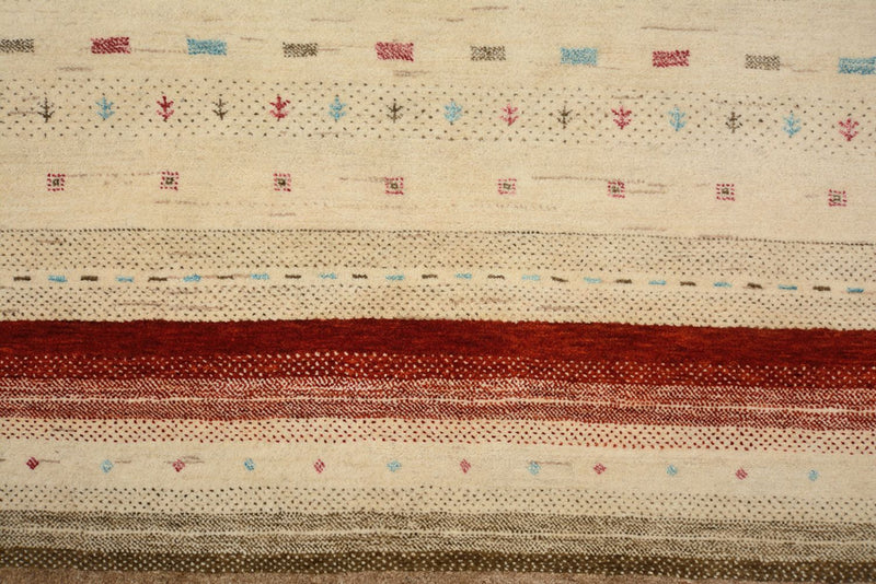 Tappeto Gabbeh - Loribaft Indus - 199 x 158 cm - beige chiaro